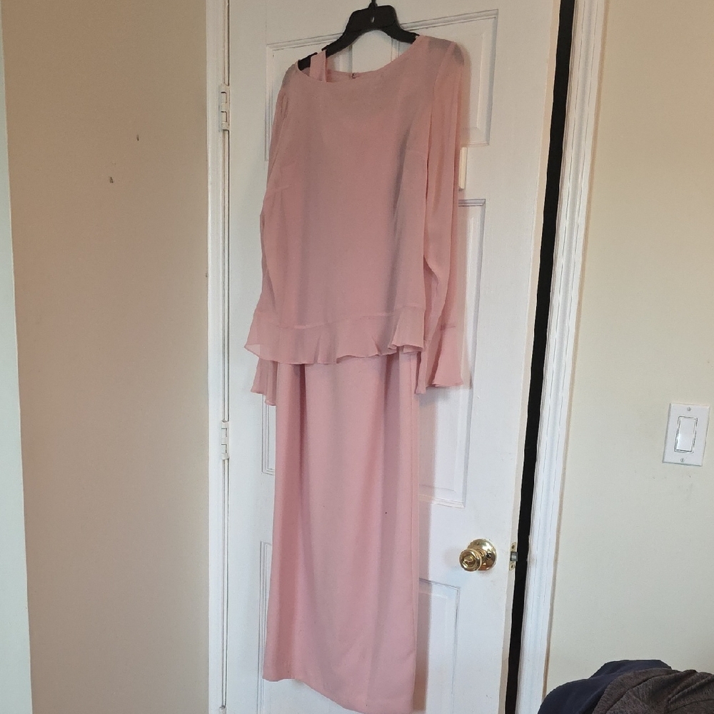 YL by Yair Pink High Low Dress